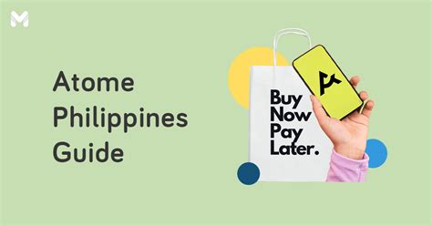 Atome Philippines Guide: How to Shop Online or In .